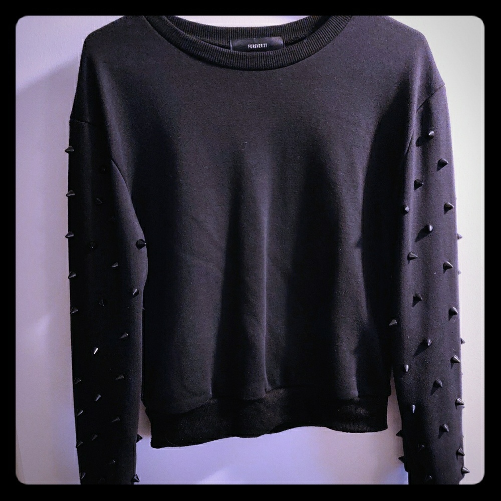 Spiked sweater